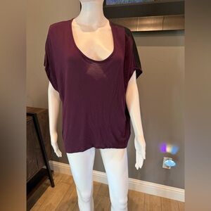 Express Purple Oversized Top - Small